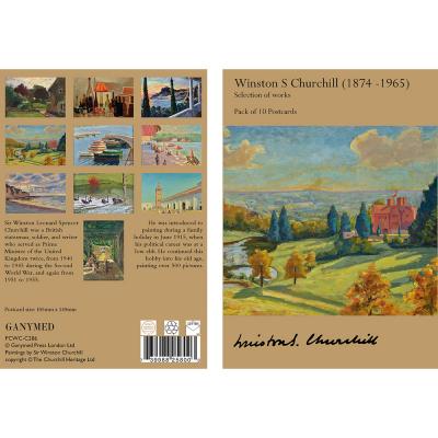 Churchill Postcard Wallet